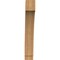 Ekena Millwork 6"W x 28"D x 40"H Imperial Rough Sawn Knee Brace, Western Red Cedar BRC06X28X40IMP00RWR - alternate 4